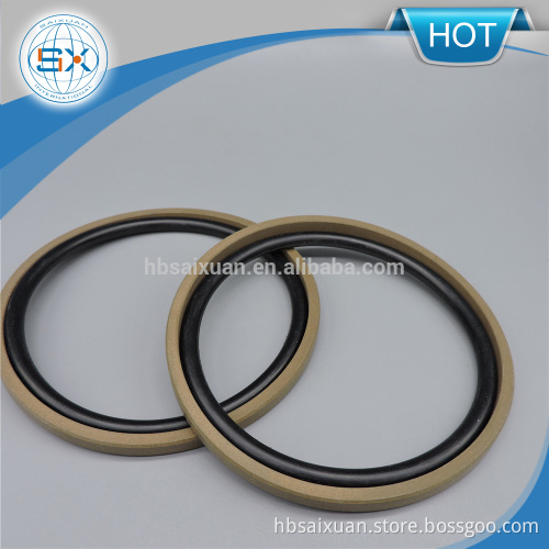 Piston seal ring/NBR+PTFE Glyd ring PTFE seal